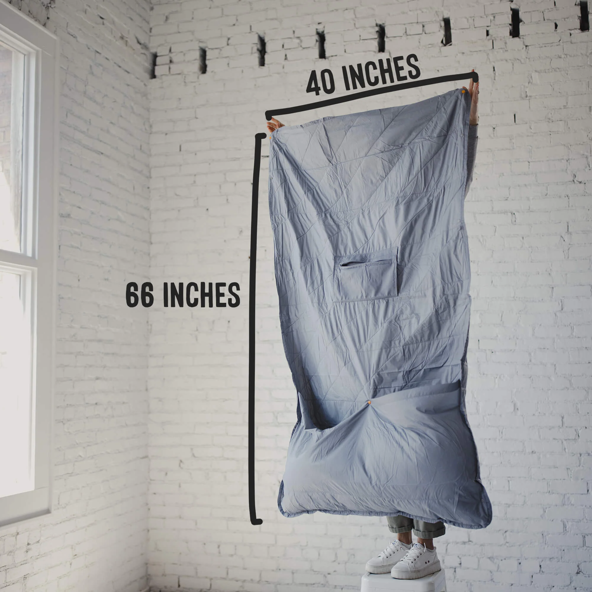 GARAGE SALE UltraPak™ Layover Blanket Blue (FINAL SALE) - Image 6