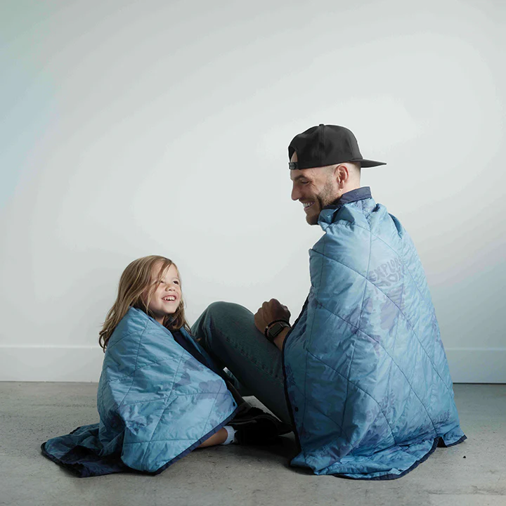 UltraPak™ Mini Kids Blanket (Counting Countries x Gravel) - Image 5